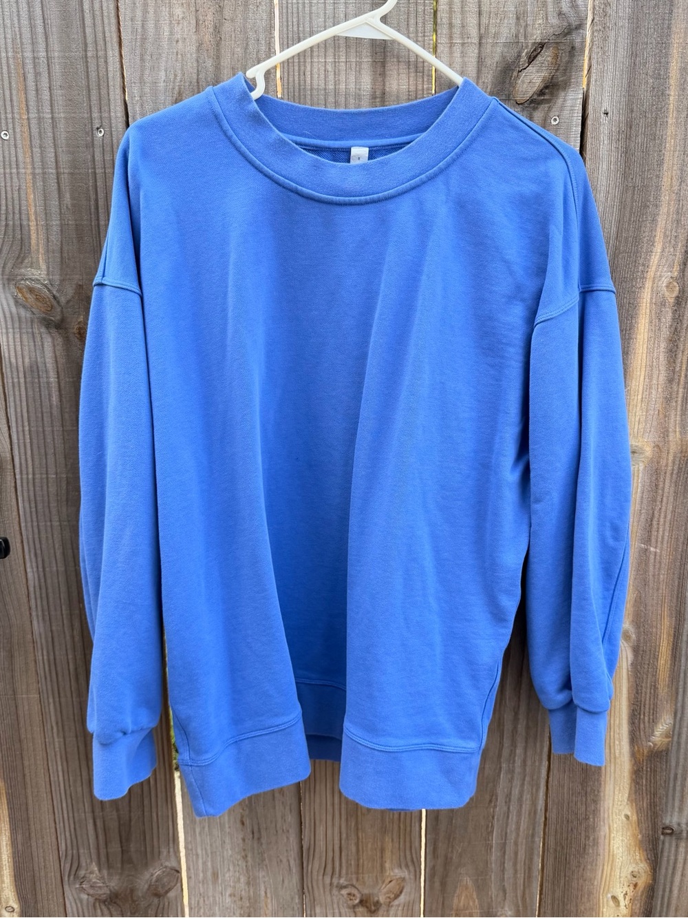 Lululemon Perfectly Oversized Crew Wild Indigo Size 8